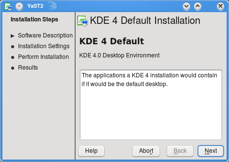 KDE 4.2 Beta on openSUSE 11.1